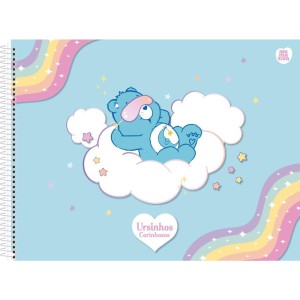 Caderno Desenho Univ Capa Dura Ursinhos Carinhos 60f-116754-53776