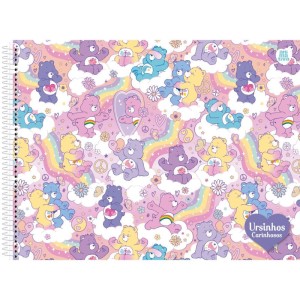 Caderno Desenho Univ Capa Dura Ursinhos Carinhos 60f-116754-98827