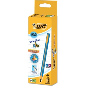 Lapis Preto Sextavado Bic Kids Evolution-117716-14695