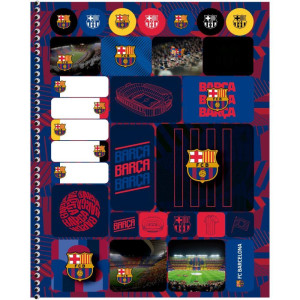 Caderno 01x1 Capa Dura Barcelona 80f-116730-48810