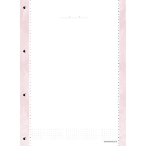 Caderno Argolado Rosa Rose 160f-116781-79607