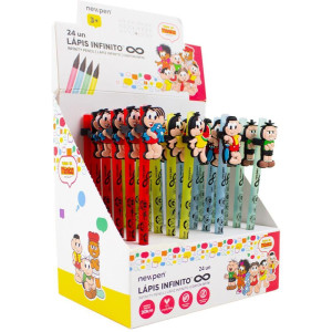 Lapis Preto Redondo T. Da Monica Infinito 4 Cores-117063-49071