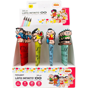 Lapis Preto Redondo T. Da Monica Infinito 4 Cores-117063-98459