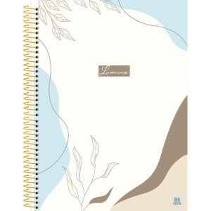 Caderno 01x1 Capa Dura Lunime 80f-116750-14068