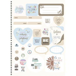 Caderno 01x1 Capa Dura Lunime 80f-116750-17135