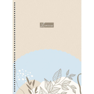 Caderno 01x1 Capa Dura Lunime 80f-116750-33272