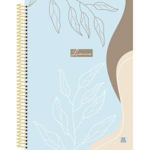 Caderno 01x1 Capa Dura Lunime 80f-116750-47248