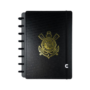 Caderno Inteligente A5 Corinthians Fiel 80fls-117106-51634