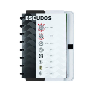 Caderno Inteligente A5 Corinthians Timao 80fls-117107-49010