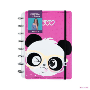 Caderno Inteligente A5 Luluca Pandalu Glow 80fls-117100-14197