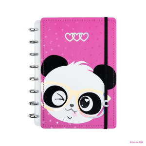 Caderno Inteligente A5 Luluca Pandalu Glow 80fls-117100-58670