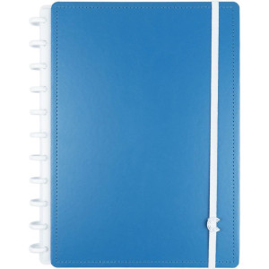 Caderno Inteligente Grande Deep Blue 80fls