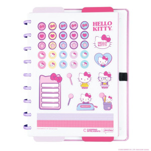 Caderno Inteligente Medio Hello Kitty 80fls-117127-12859