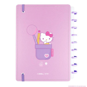 Caderno Inteligente Medio Hello Kitty 80fls-117127-23190