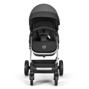 Carrinho 2 Em 1 Moisés Fisher-price Jazz Preto Com Cinza-BB432-87412