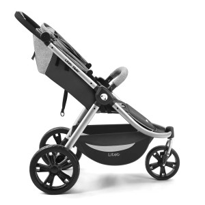 Carrinho Jogger Sway Litet Cinza Com Preto-BB373-14214