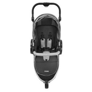 Carrinho Jogger Sway Litet Cinza Com Preto-BB373-29439