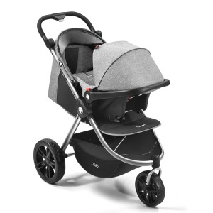 Carrinho Jogger Sway Litet Cinza Com Preto-BB373-31084