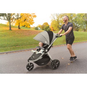 Carrinho Jogger Sway Litet Cinza Com Preto-BB373-43604