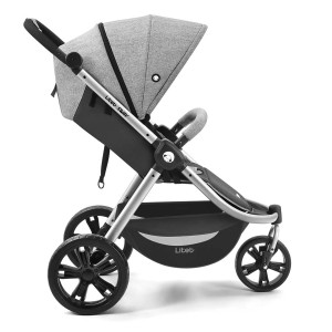 Carrinho Jogger Sway Litet Cinza Com Preto-BB373-68350