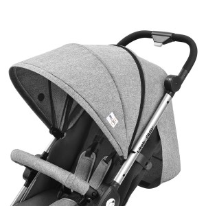 Carrinho Jogger Sway Litet Cinza Com Preto-BB373-70187