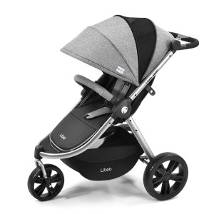 Carrinho Jogger Sway Litet Cinza Com Preto-BB373-85294