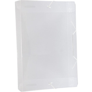 Pasta Aba Elastica Plastica Oficio 55mm Cristal-118294-35001