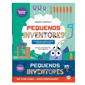 Pequenos Inventores - Kit Com Livro + Jogo Desplugado