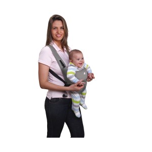 Canguru Para Bebê Baby Safe Cinza-BB1207-34360