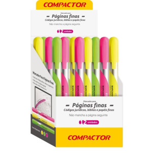 Caneta Marca Texto Para Paginas Finas Vd-rs-am-117911-42010