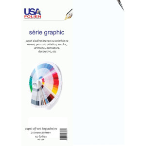 Papel Para Impressao A4 Offset Adesivo Branco 80g.