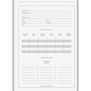 Caderno 01x1 Capa Dura Stiff Slim 80fls.-118057-97791