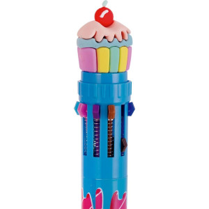 Caneta Esferografica Divert Tutti Frutti 0.7m 10cor-118169-85477