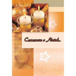 Cartao De Natal Kit-250 Dobrado C/envelope-117884-65226