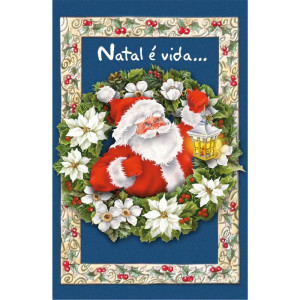 Cartao De Natal Kit-250 Dobrado C/envelope-117884-84225