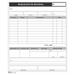 Impresso Requisicao Material Grande 50fl 160x190mm-118366-36760