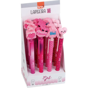 Lapiseira 0.7mm Divertida Gilr Plast. 4modelos-118190-76768