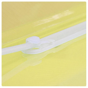 Pasta Grampo Trilho Plastica Oficio Amarela-118296-31715