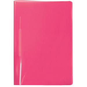 Pasta Grampo Trilho Plastica Oficio Vermelho-118303-57205