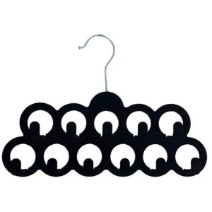 Cabide Veludo Preto P/ Lenços/cintos-118448-95404