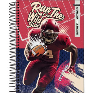 Caderno 12x1 Capa Dura Sport 192fls.-118050-68886