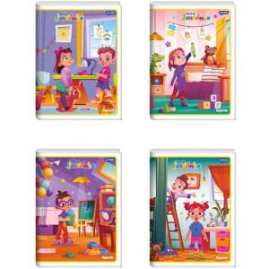Caderno Brochura 1/4 Jandainha 60 Folhas-118066-15965