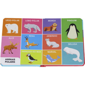 Livro Infantil Colorir Meus Primeiros 100 Animais-117191-53195