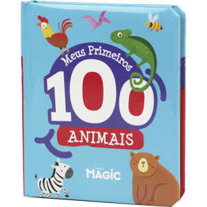 Livro Infantil Colorir Meus Primeiros 100 Animais-117191-71890