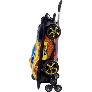 Mochila Infantil Com Rodinha Hotwheels Dune A Soar Dourada-118087-24630