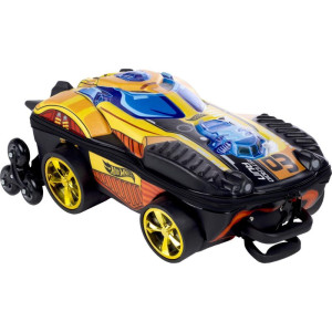 Mochila Infantil Com Rodinha Hotwheels Dune A Soar Dourada