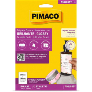 Etiqueta A5 Glossy 149x210mm 12flsx1 Etiq.-106166-49407