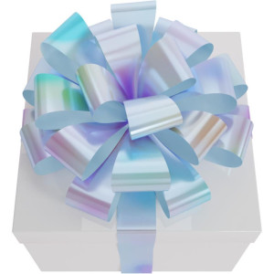 Fita Nacarada 30mmx10m Azul Claro-118270-42253