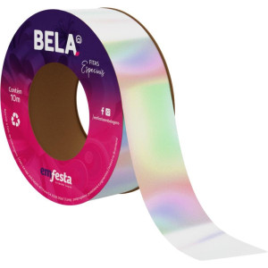 Fita Nacarada 30mmx10m Branca