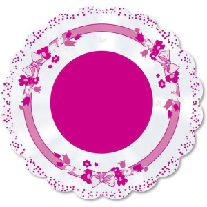 Poli Redondo 38cm Laco Pink